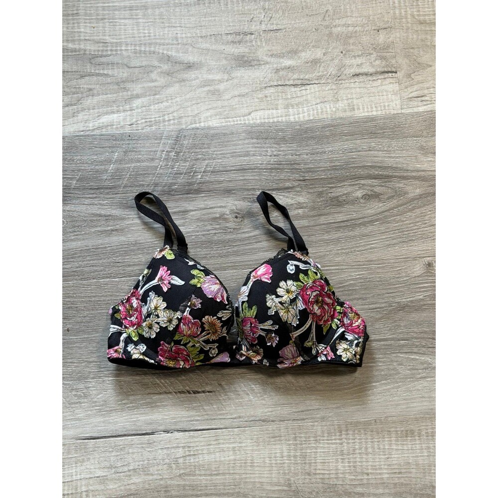 Victorias Secret Dream Angels Bra 32B Floral Lace